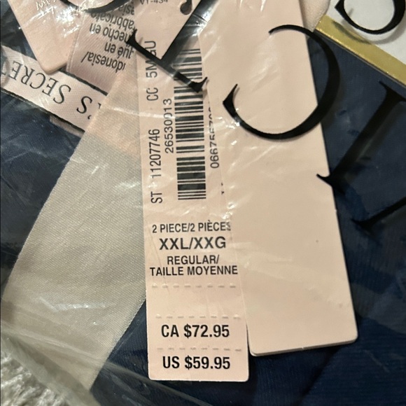 LIMITED TIME MARK DOWN! 
These are NEW $60 pj’s from VS! NEW for $20!!! - Picture 2 of 5